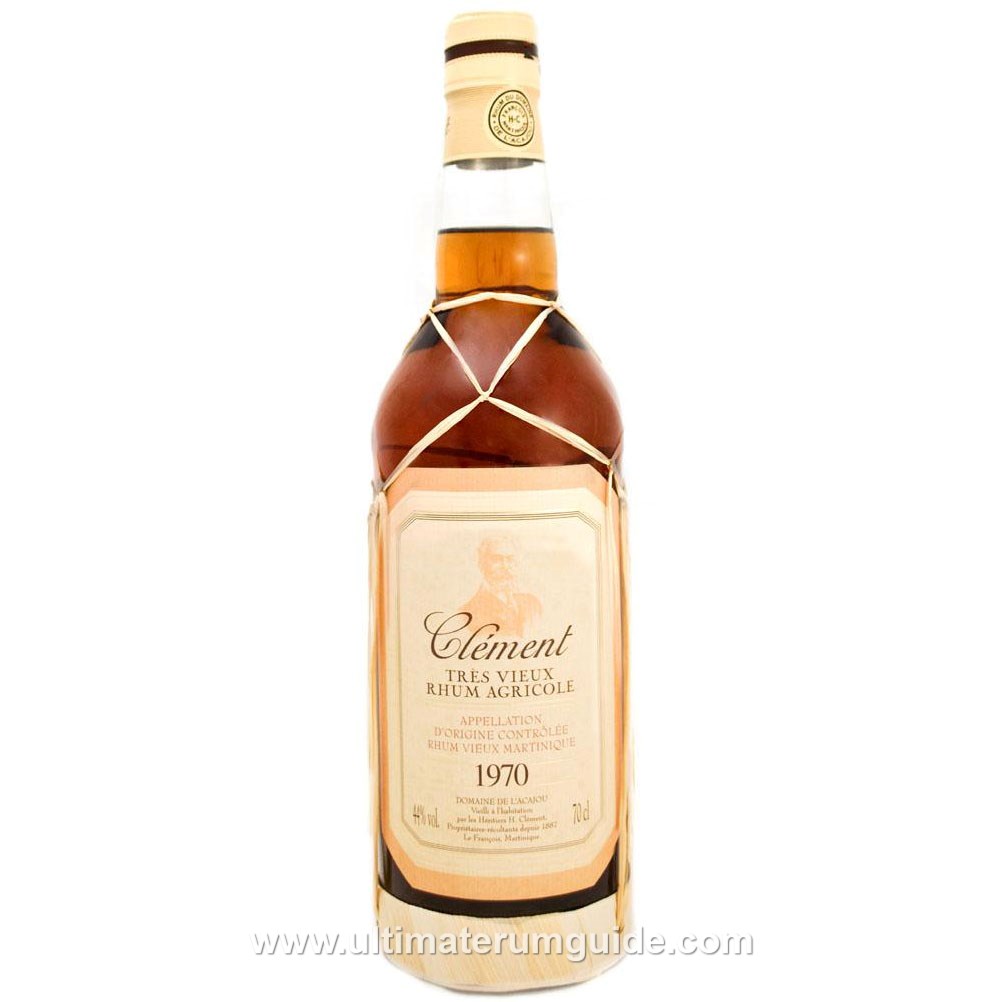 Rum Agricole Clement Tres VIEUX 1952, sold and shipped to Europe.