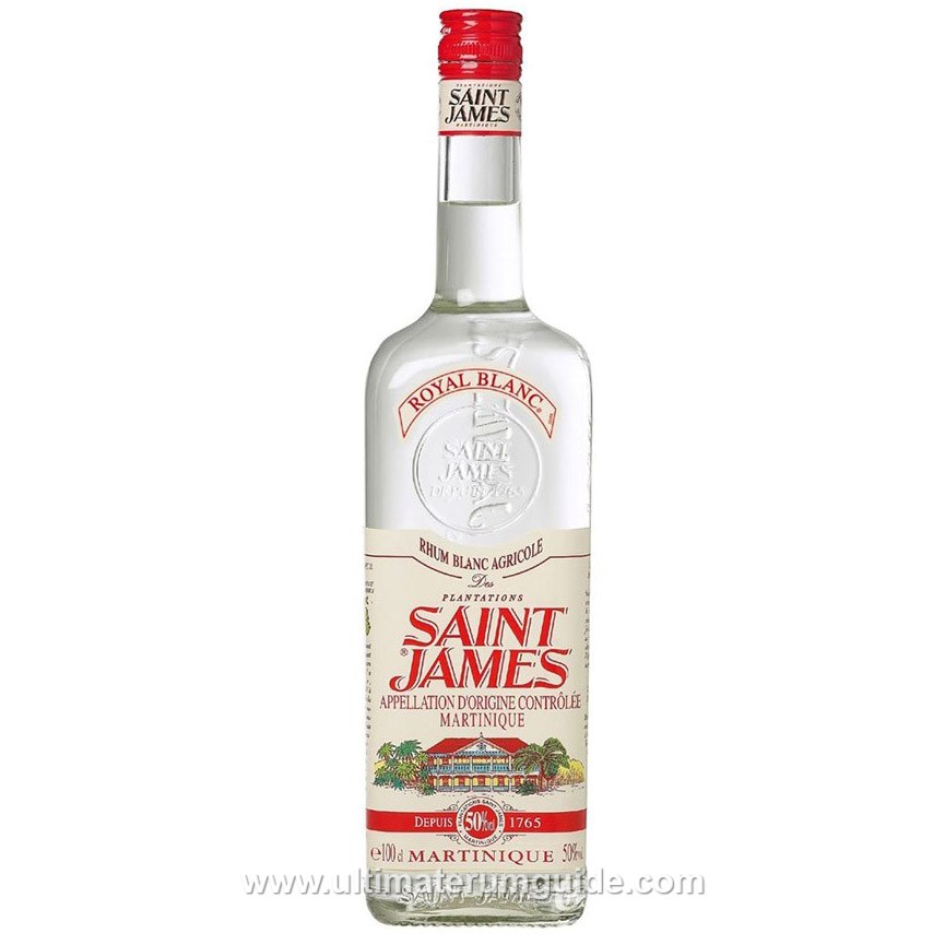 Saint James Rhum Agricole Blanc Impérial 40° - Saint James - Rhum blanc  Rhums & Cachaças Spiritueux - XO-Vin